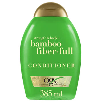 OGX Conditioner Strength & Body Bamboo Fiber Full 13Oz 385 Ml