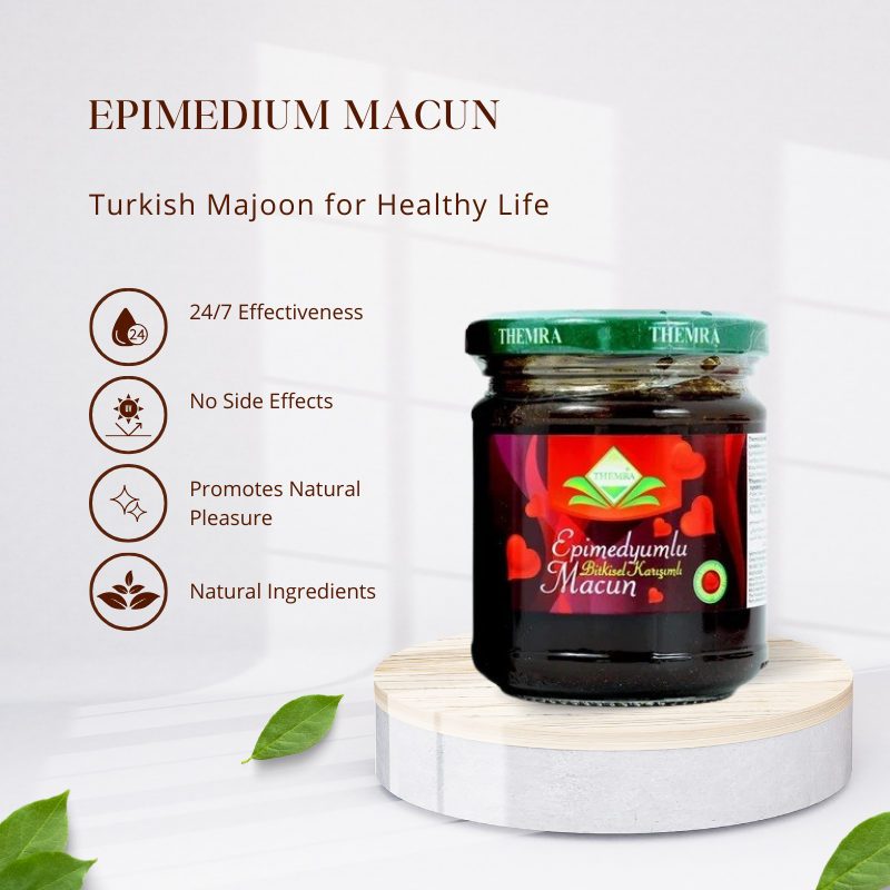 Turkish Maccun Honey Epimedyumlu macun