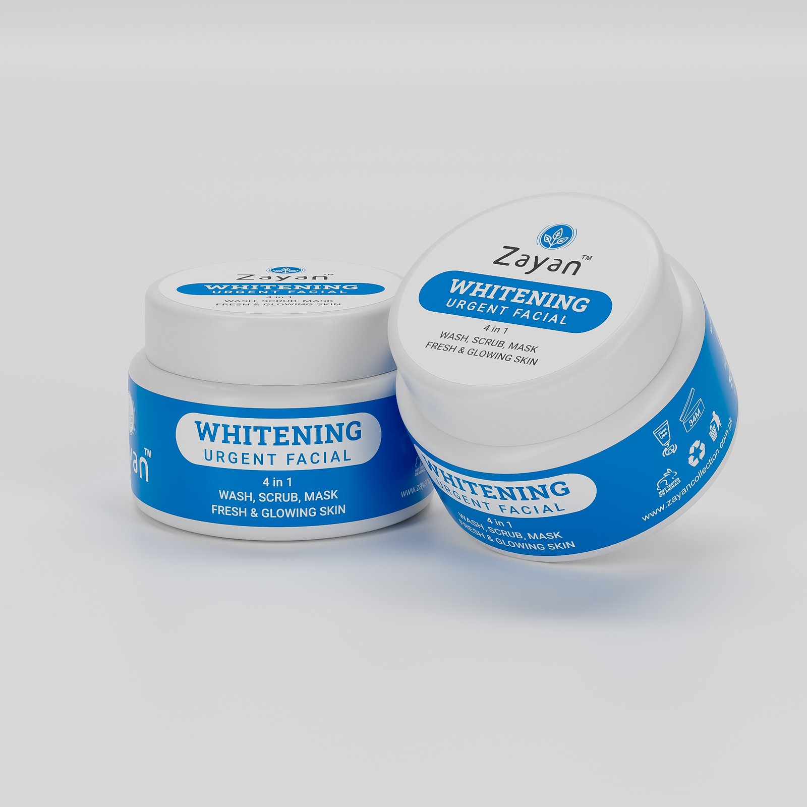 Zayan 4 in 1 Urgent Facial β Glow Instantly, Shine Confidently - Image 2