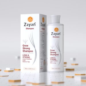Zayan Long & Strong Shampoo – Because Strong Roots Grow Beautiful Lengths.